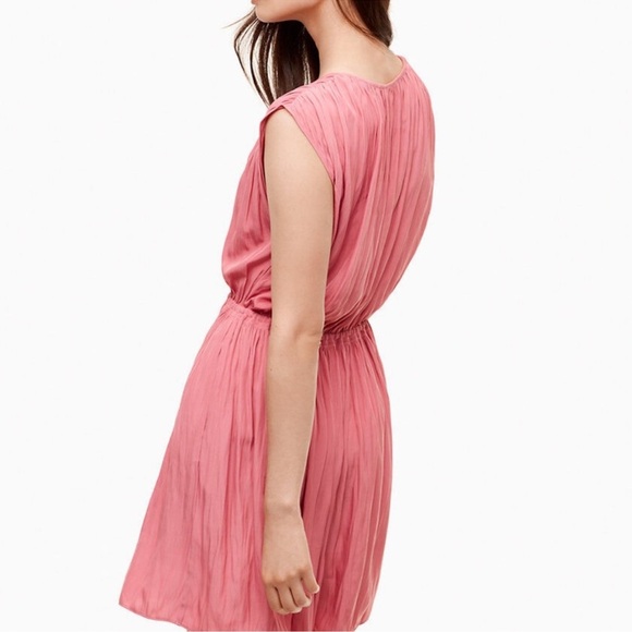 WILFRED - Women’s Almeida Pleated Dress, Black, Medium - Picture 4 of 7